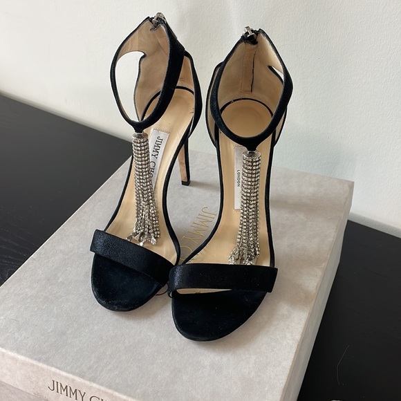 Jimmy Choo Viola Heel Sandals - Picture 1 of 7